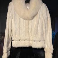 Bolero da sposa vintage  in lapin - Tg 40-42