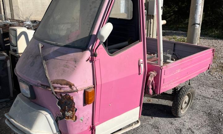 Ape 50 cross senza libretto