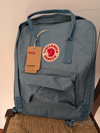 Zaino Fjällräven Kånken Classic Celeste Originale