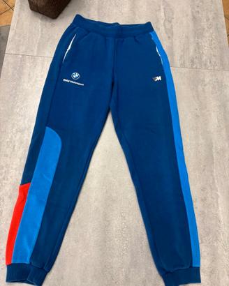 Pantaloni tuta Puma BMW M sport blu tg S