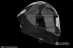 AIROH Casco Integrale Matryx - Carbon - Gloss