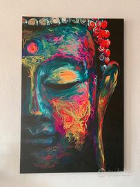 Quadro Buddha stilizzato