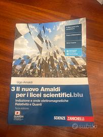 libro di fisica quinto anno “il nuovo Amaldi 3”