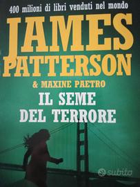 Libro di James Patterson "Il Seme del Terrore"