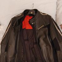GIUBBOTTO DA MOTO IN PELLE SPIDY