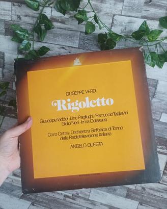 COFANETTO RIGOLETTO GIUSEPPE VERDI 1979