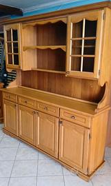 credenza in legno massello di rovere