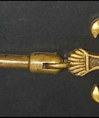 CHIAVE IN OTTONE VINTAGE X MOBILE CREDENZA  RETRÒ