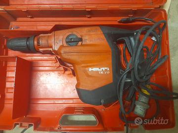 Demolitore HILTI TE70 ATC + demolitore HILTI TE70A