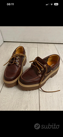 Scarpe Timberland Stone Street Boat granata donna.