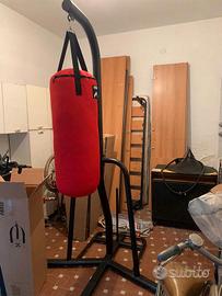 Sacco boxe stand up, sostegno cavalletto