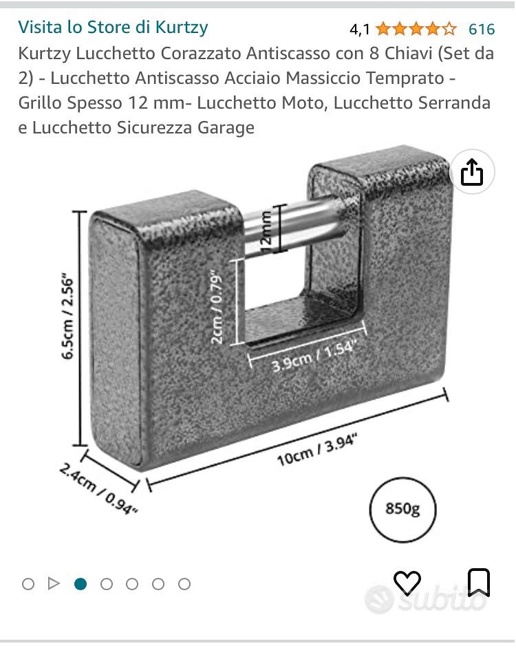 2 lucchetti antiscasso - Arredamento e Casalinghi In vendita a Bologna