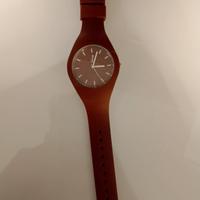 Orologio Swatch originale in silicone marrone 