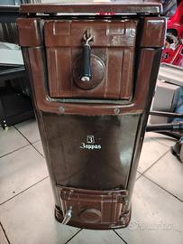 STUFA A LEGNA VINTAGE IN GHISA 