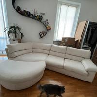 Divano 4 posti + pouf / Poltrone e Sofà
