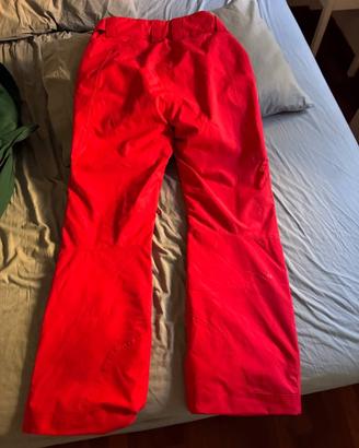 Pantaloni sci / snowboard Wedze S - Rosso