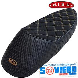 Sella GOLDEN GIRL Nisa color ORO Per Vespa 125 150