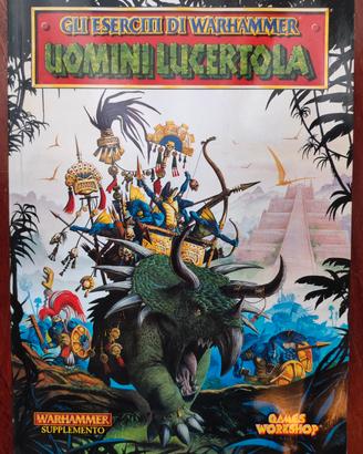 Libro Uomini Lucertola 5 ed Warhammer