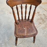 sedie old america country legno massello