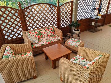 Salottino FOPPAPEDRETTI Originale + Tavolino