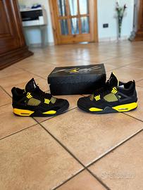 Scarpe Nike air Jordan 4 Yellow Thunder