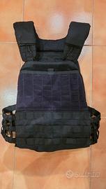Plate carrier giubbotto tattico nero black