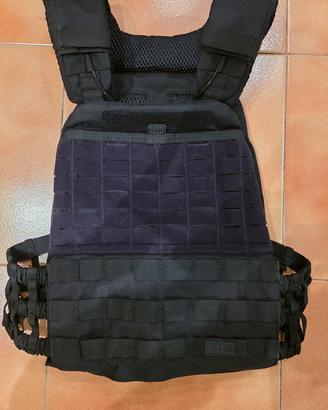 Plate carrier giubbotto tattico nero black