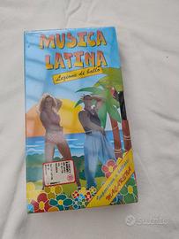 Vhs " Lezione di ballo, Musica Latina"