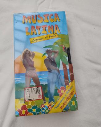 Vhs " Lezione di ballo, Musica Latina"