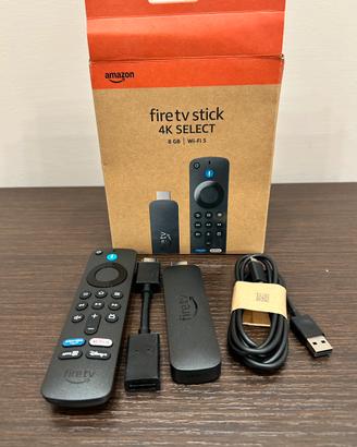 Fire tv stick 4k select