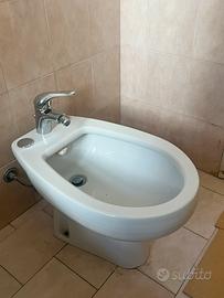 Bidet anni 70 Pozzi con miscelatore