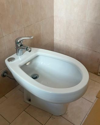 Bidet anni 70 Pozzi con miscelatore