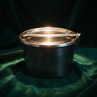 Raro Portavivande Vintage Anni '50 Inox