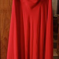 Vestito lungo donna con stola