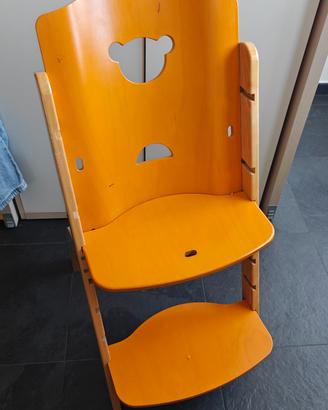 Seggiolone Pali Pappy Re legno sedia evolutiva