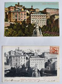 Cartoline di Genova viaggiate inizio '900