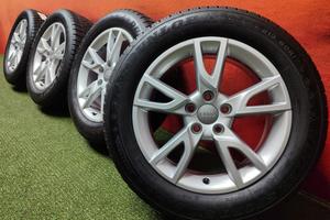 Cerchi Audi Q3 Gomme Inverna 99% Dunlop 215 60 17