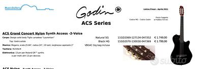 Godin Multiac Grand Concerto ACS SA