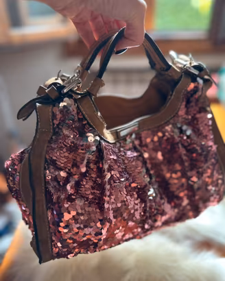 Borsa /Bauletto con Paillettes - Sisley