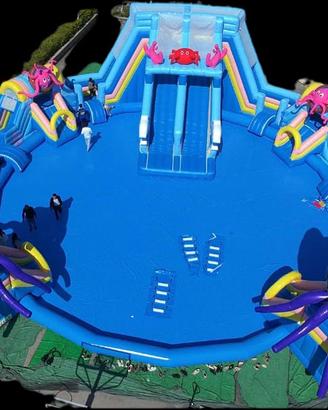 Scivoli Gonfiabili Acquatici Giochi per Bambini