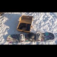 tavola snowboard neve