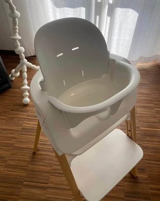 SEGGIOLONE STOKKE STEPS CON ACCESSORI