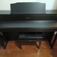 Pianoforte Roland HP-605 (più cuffie HD 280 PRO)