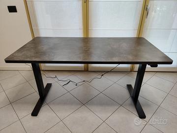 Scrivania "standing desk" regolabile 140x70