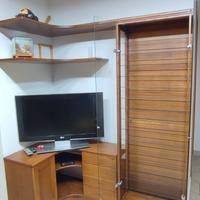 mobile porta TV con vetrinetta 