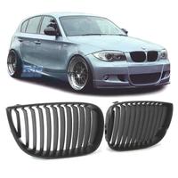 GRIGLIE BMW E81 E87 04-07 LOOK M PERFORMANCE NERO 