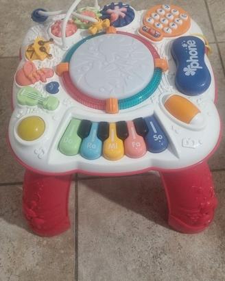 Tavolo musicale per bambini