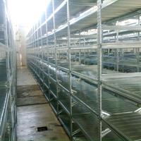 scaffalatura industriale in acciaio modulare