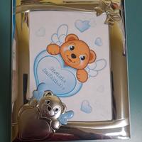 cornice argento bambino