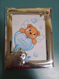 cornice argento bambino